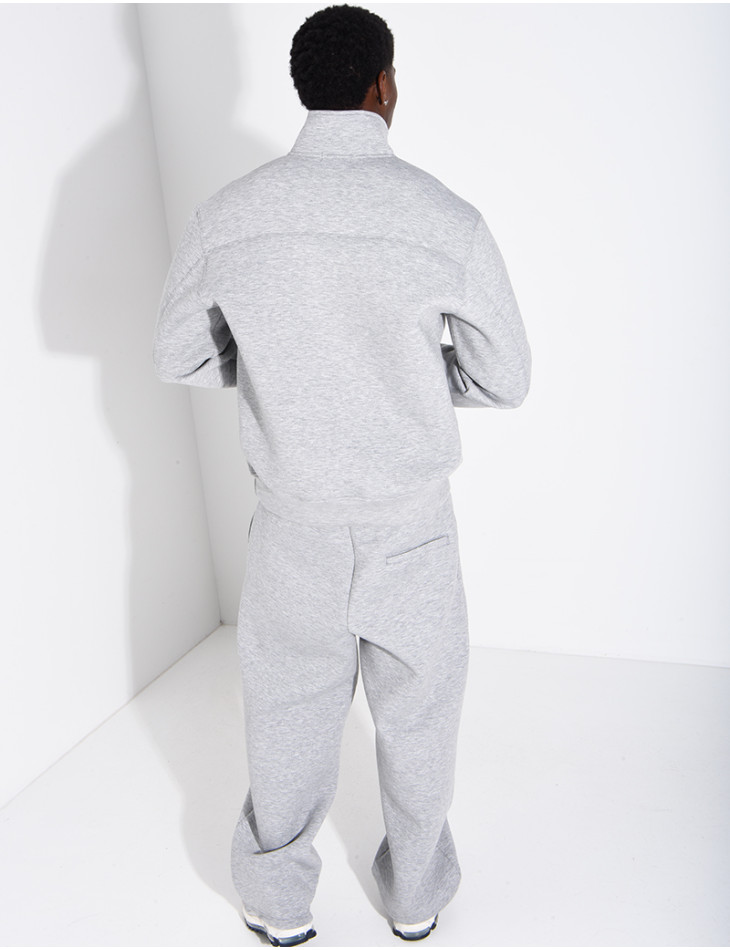 Ensemble en néoprène pantalon et sweat col à fermeture éclaire