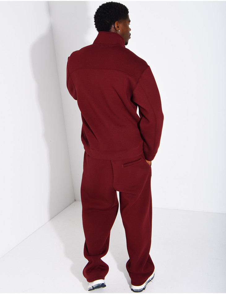 Ensemble en néoprène pantalon et sweat col à fermeture éclaire