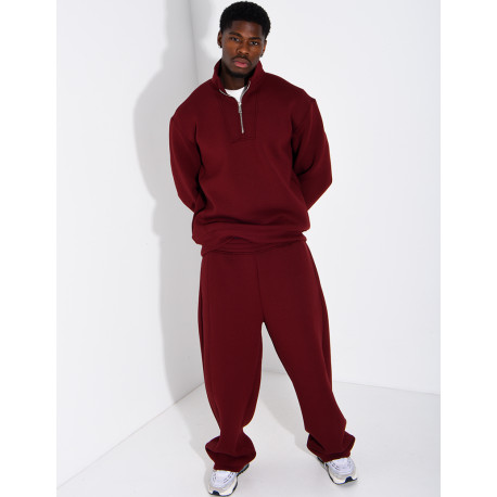 Ensemble en néoprène pantalon et sweat col à fermeture éclaire