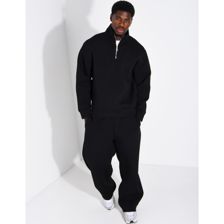 Ensemble en néoprène pantalon et sweat col à fermeture éclaire