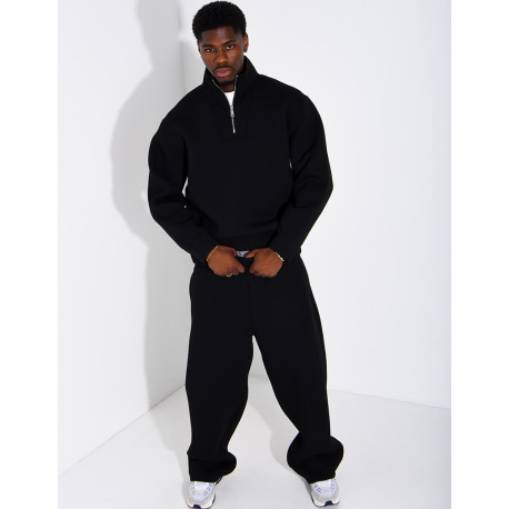 Ensemble en néoprène pantalon et sweat col à fermeture éclaire