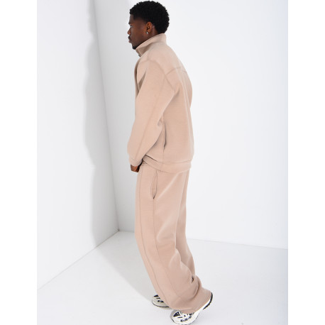 Ensemble en néoprène pantalon et sweat col à fermeture éclaire