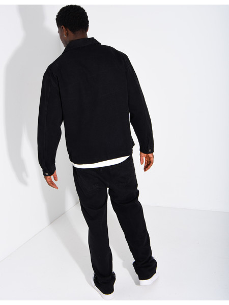 Ensemble en jeans à perles pantalon et veste