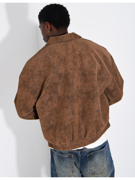 Veste en suédine
