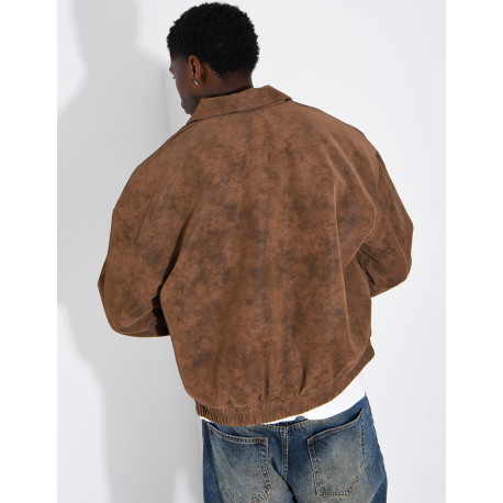 Veste en suédine