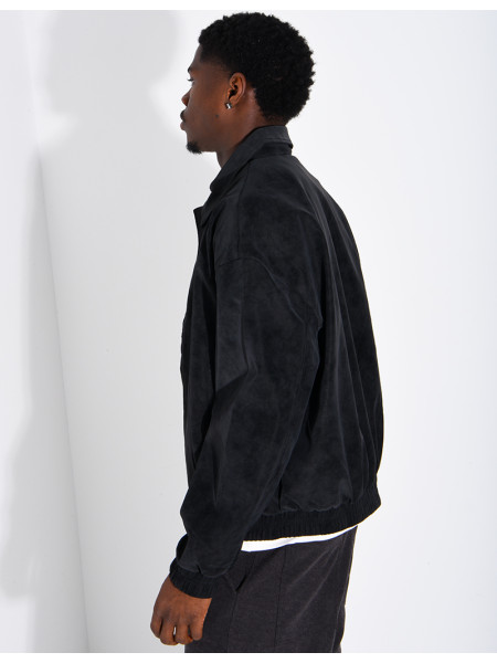Veste en suédine