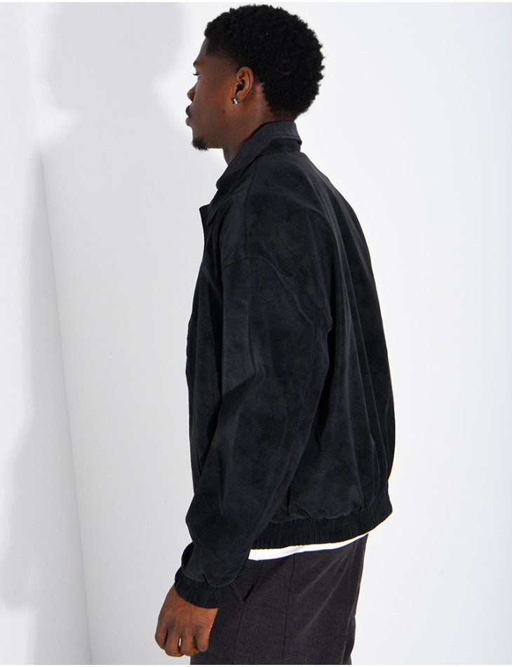 Veste en suédine