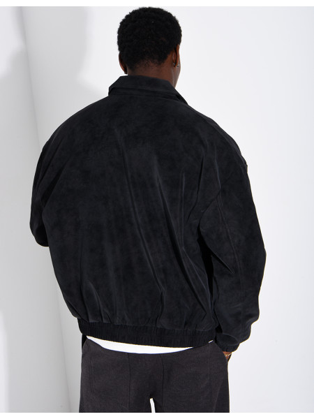 Veste en suédine