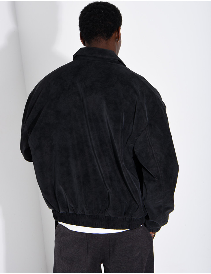 Veste en suédine