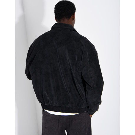 Veste en suédine