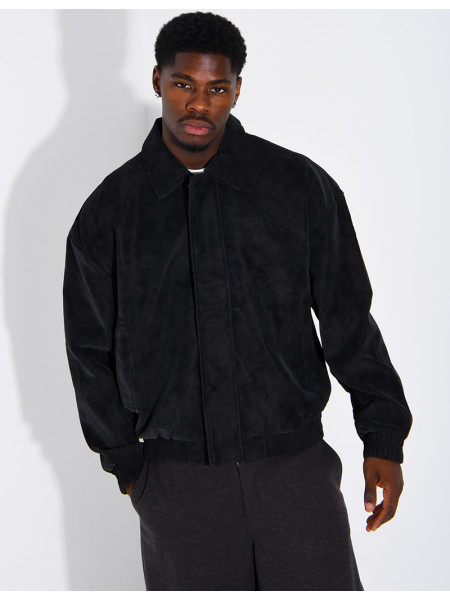Veste en suédine
