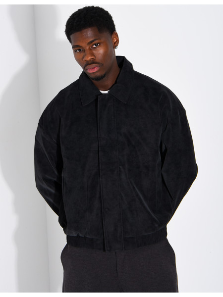 Veste en suédine