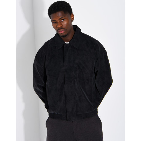Veste en suédine