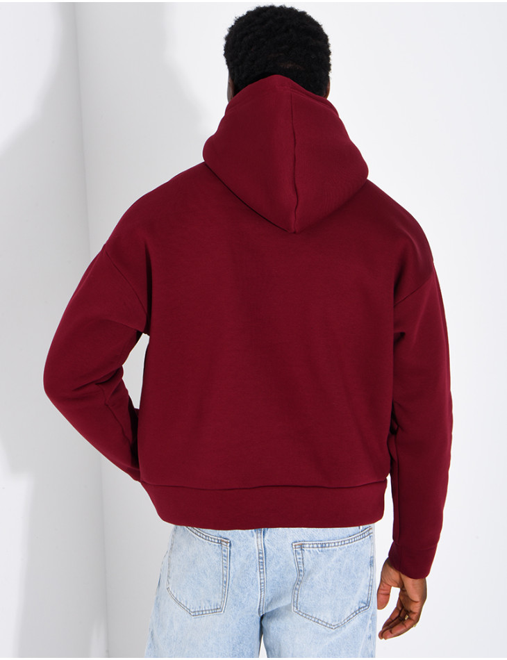 Kapuzenpullover aus Fleece