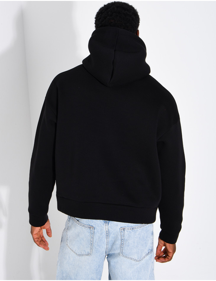 Kapuzenpullover aus Fleece
