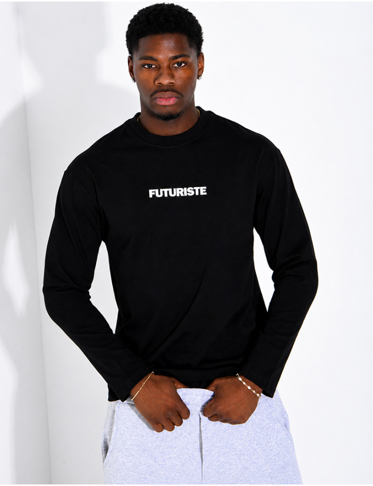 T-shirt manches longues "Futuriste"