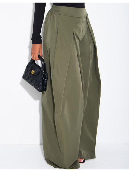 Pantalon large à pinces