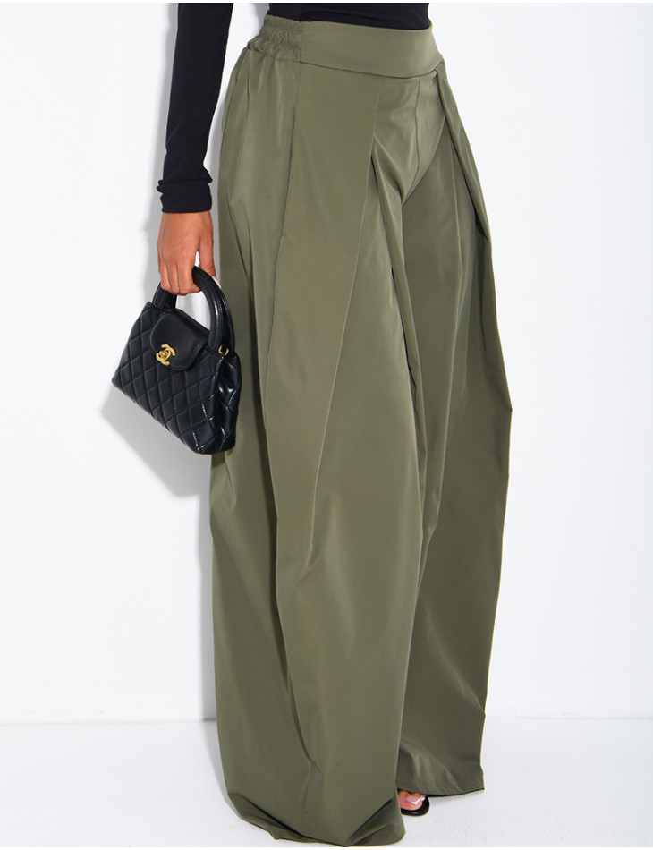 Pantalon large à pinces