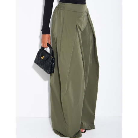 Pantalon large à pinces