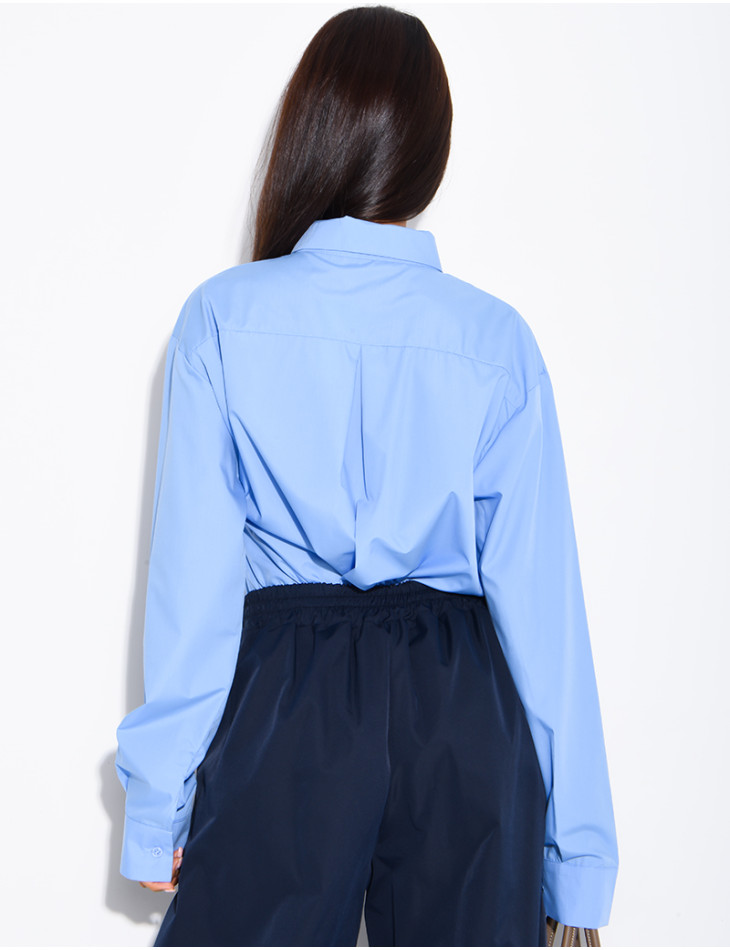Chemise basique en coton