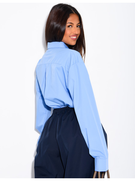 Chemise basique en coton