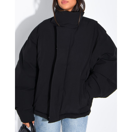 Doudoune oversize col montant
