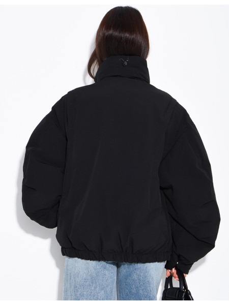 Doudoune oversize col montant