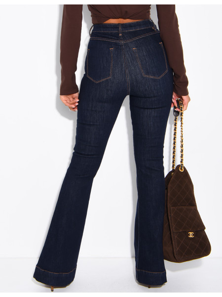 Raw-Flare-Jeans