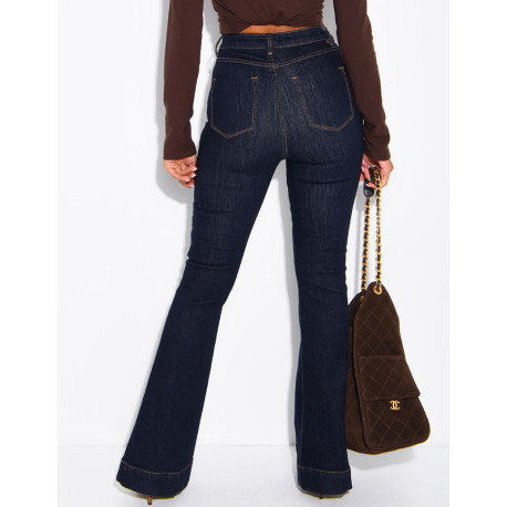 Raw-Flare-Jeans