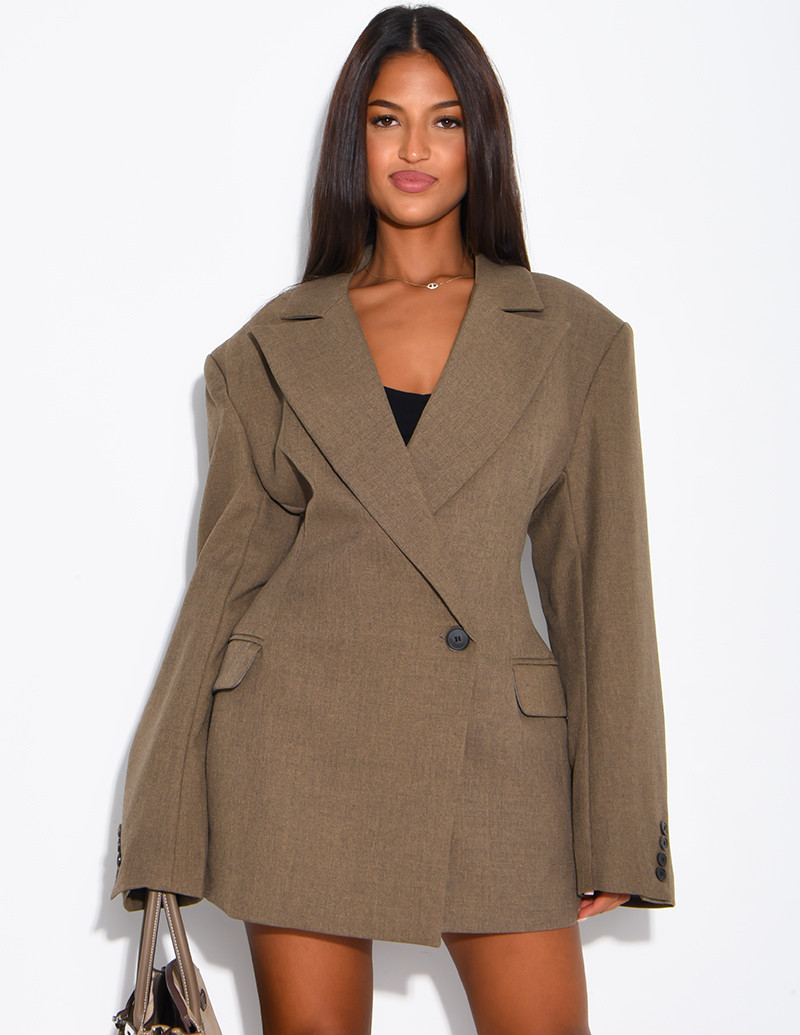 Blazer très ajustée à...