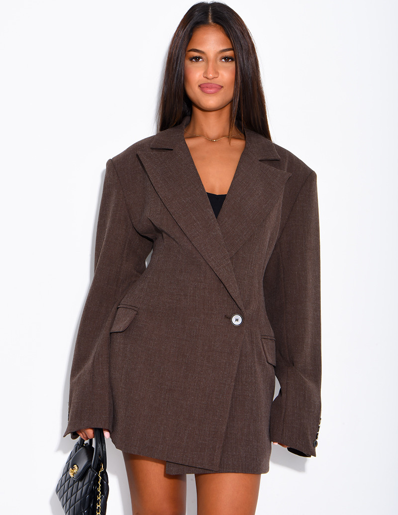 Blazer très ajustée à...