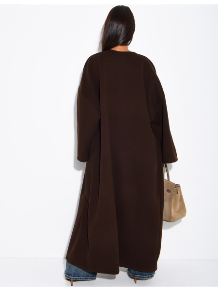 Kimono long et épais en feutrine