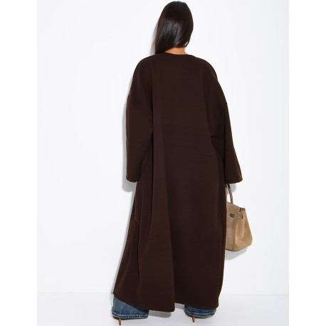 Kimono long et épais en feutrine