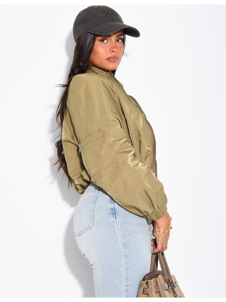 Veste à épaulettes