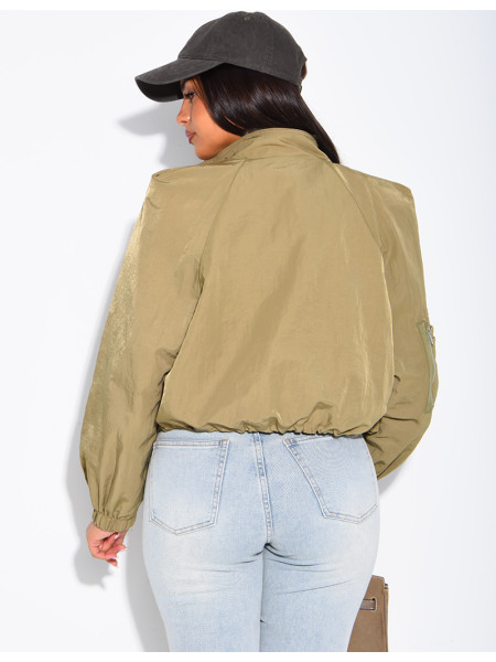 Veste à épaulettes