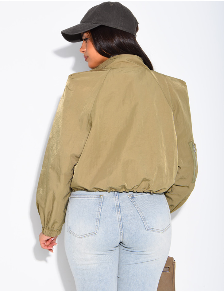 Veste à épaulettes