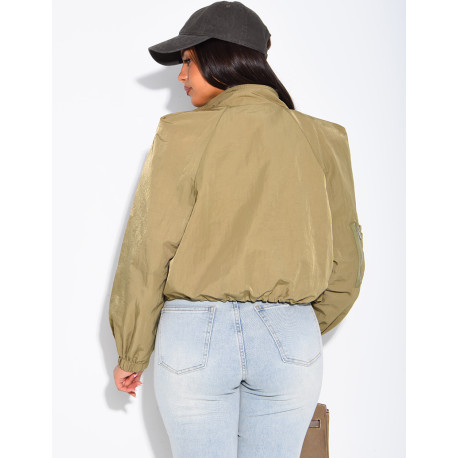 Veste à épaulettes