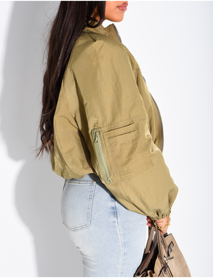 Veste à épaulettes