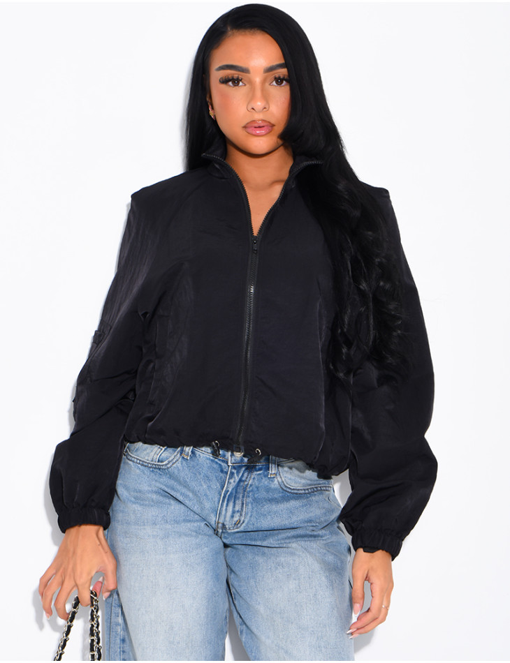 Veste à épaulettes