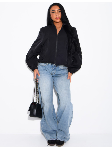 Veste à épaulettes
