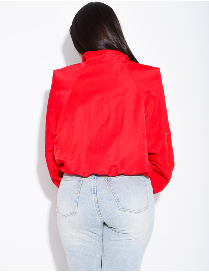 Veste à épaulettes