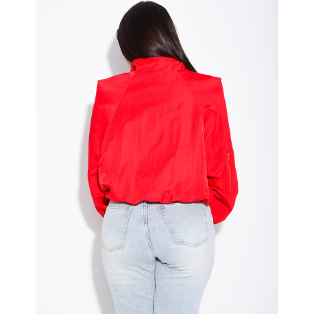 Veste à épaulettes