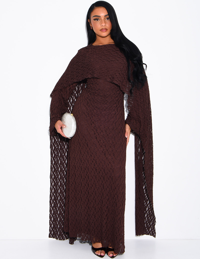 Robe en dentelle doublée...