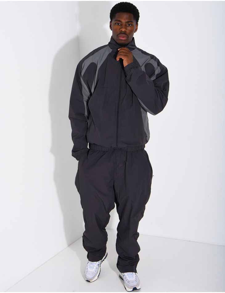 Ensemble de jogging pantalon et veste en tissus imperméable