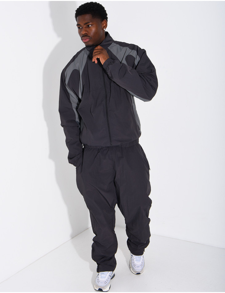 Ensemble de jogging pantalon et veste en tissus imperméable