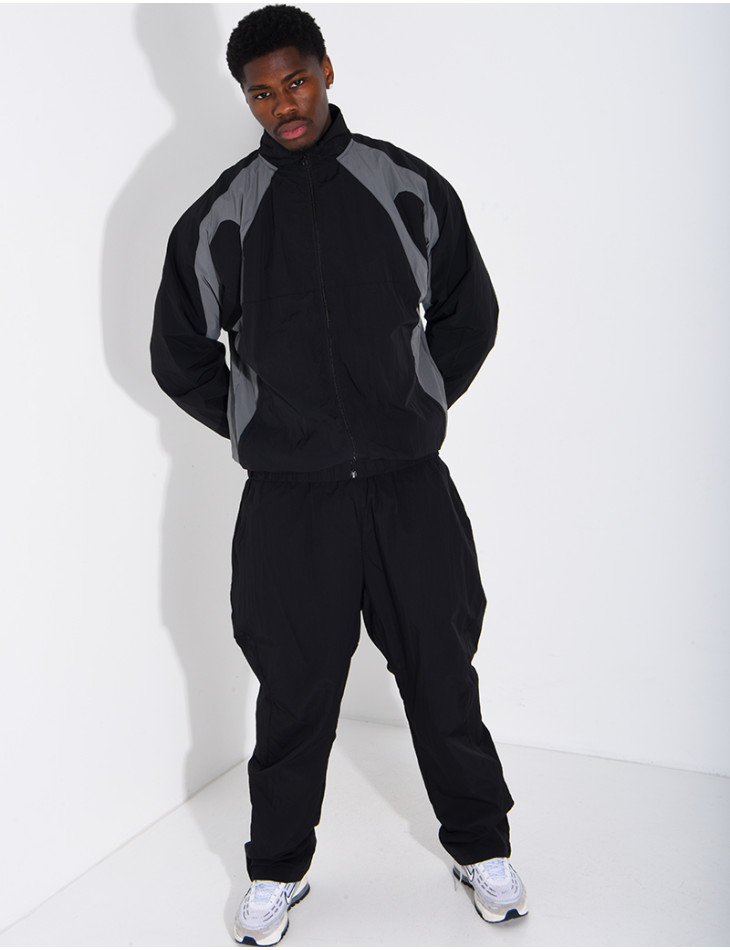 Ensemble de jogging pantalon et veste en tissus imperméable