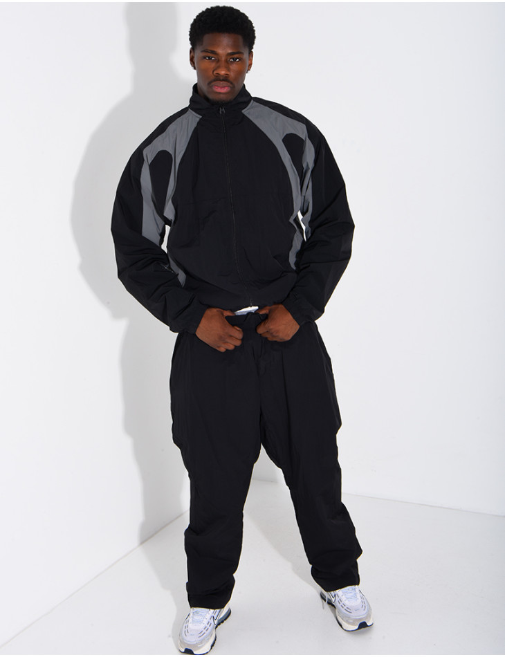 Ensemble de jogging pantalon et veste en tissus imperméable