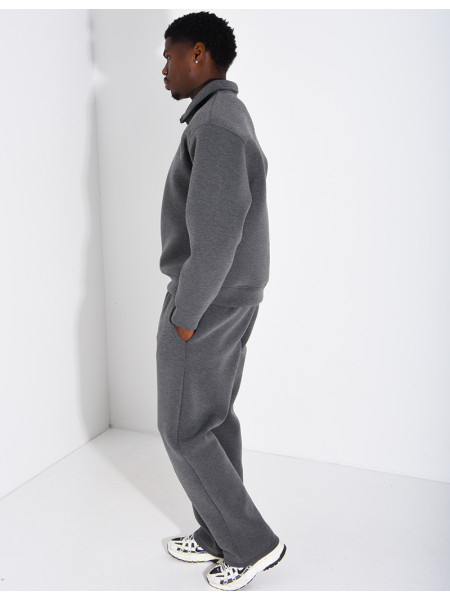 Ensemble pantalon et sweat à col zippé