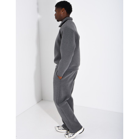 Ensemble pantalon et sweat à col zippé