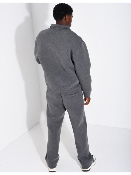 Ensemble pantalon et sweat à col zippé